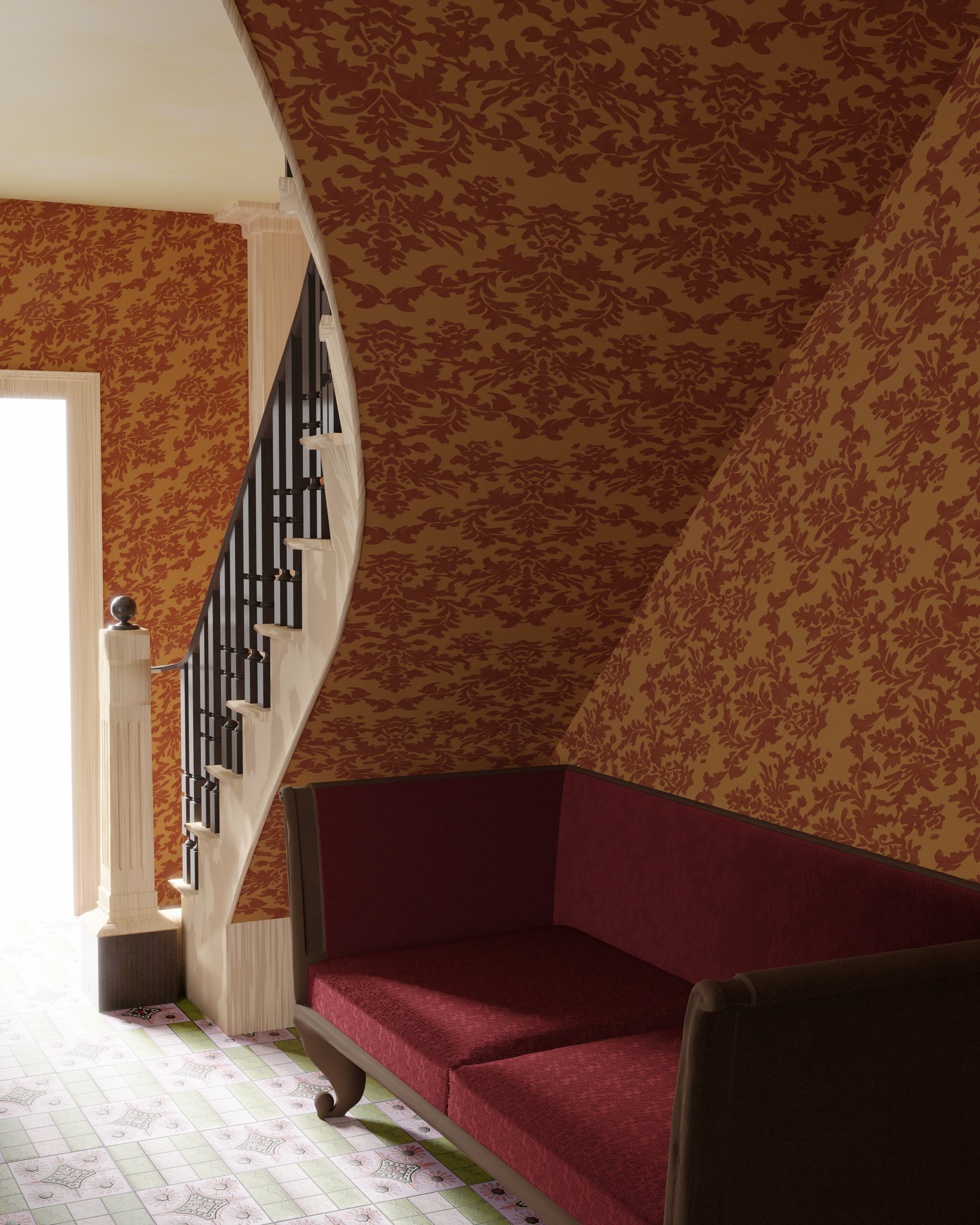 Blender Render Cycles Meyerowitz Stairway