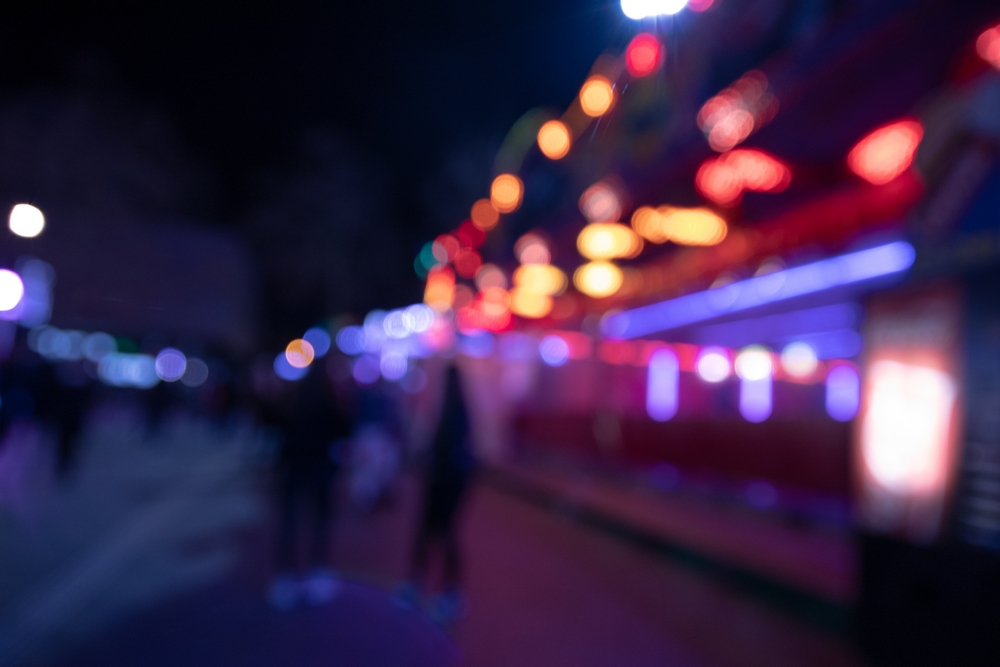 Photo Rennes Funfair Bokeh