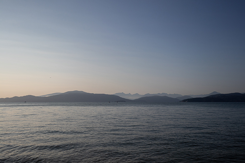 Photo Sea Mist Vancouver Canada