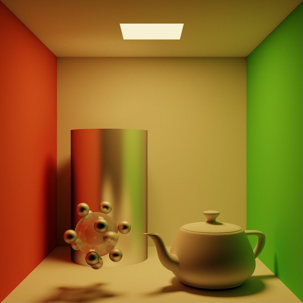 Path Ray Tracing Cornel Box